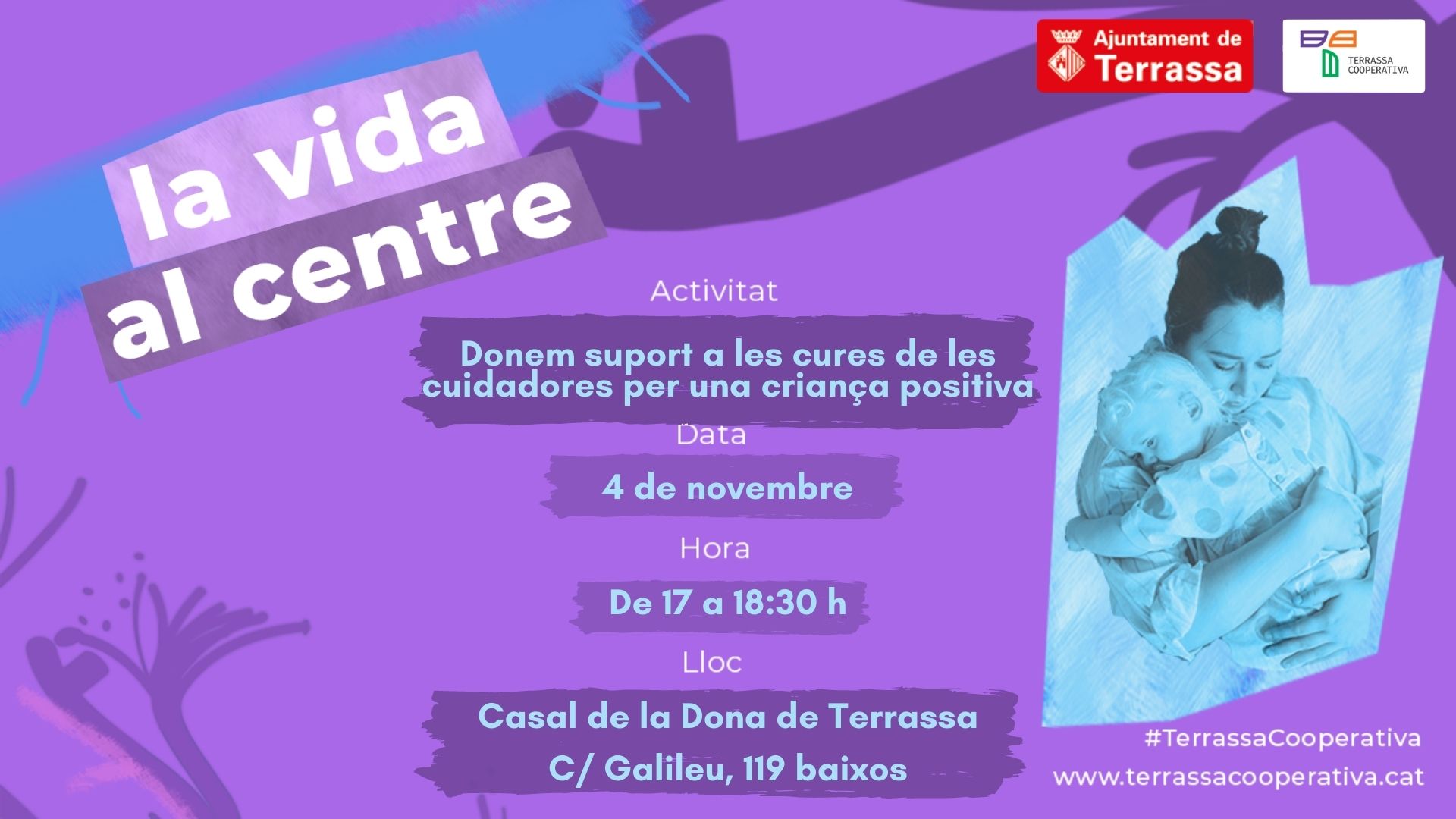 Donem suport a les cures de les cuidadores per una criança positiva