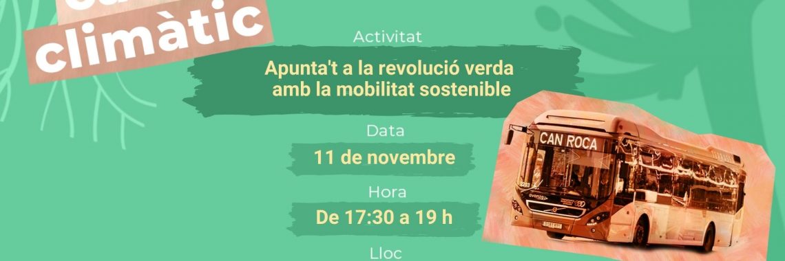 Apunta't a la revolució verda amb la mobilitat sostenible