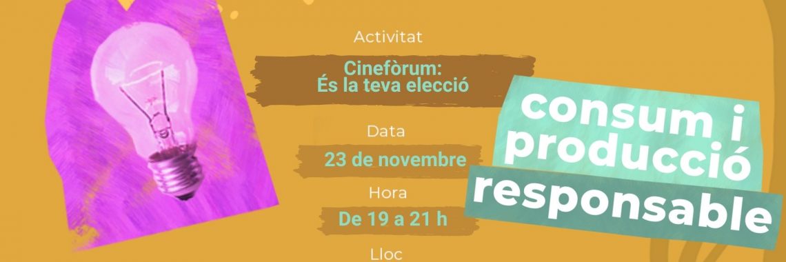 Cinefòrum: És la teva elecció