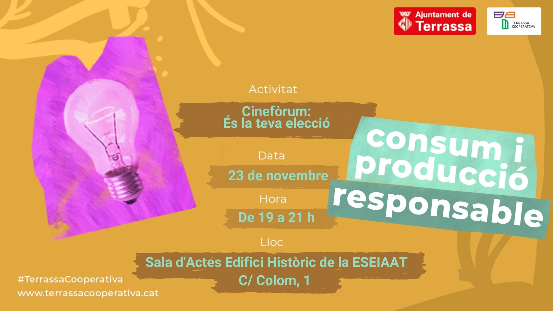 Cinefòrum: És la teva elecció