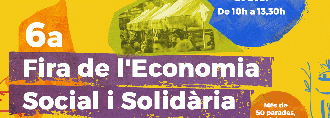 Cartell 6a edició de la Fira de l'Economia Social i Solidària de Terrassa