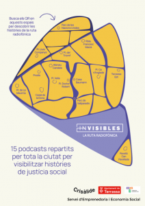 Mapa de la ruta radiofònica Veus Invisibilitzades