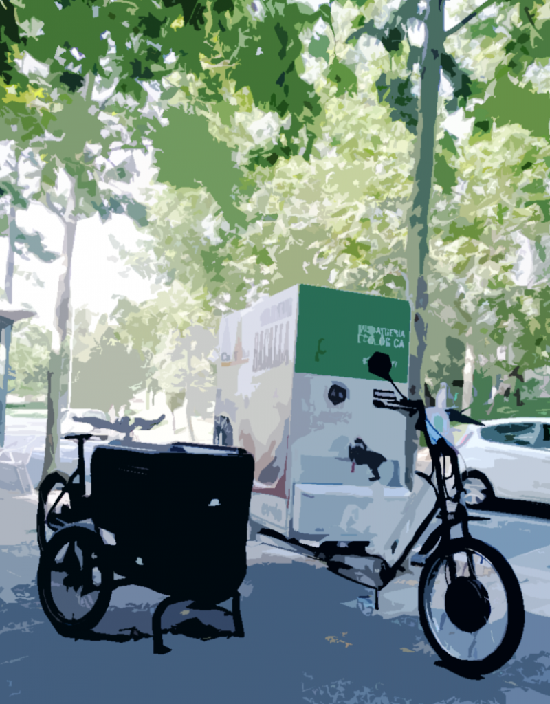 Bicicleta de repartiment de La Terrassenca