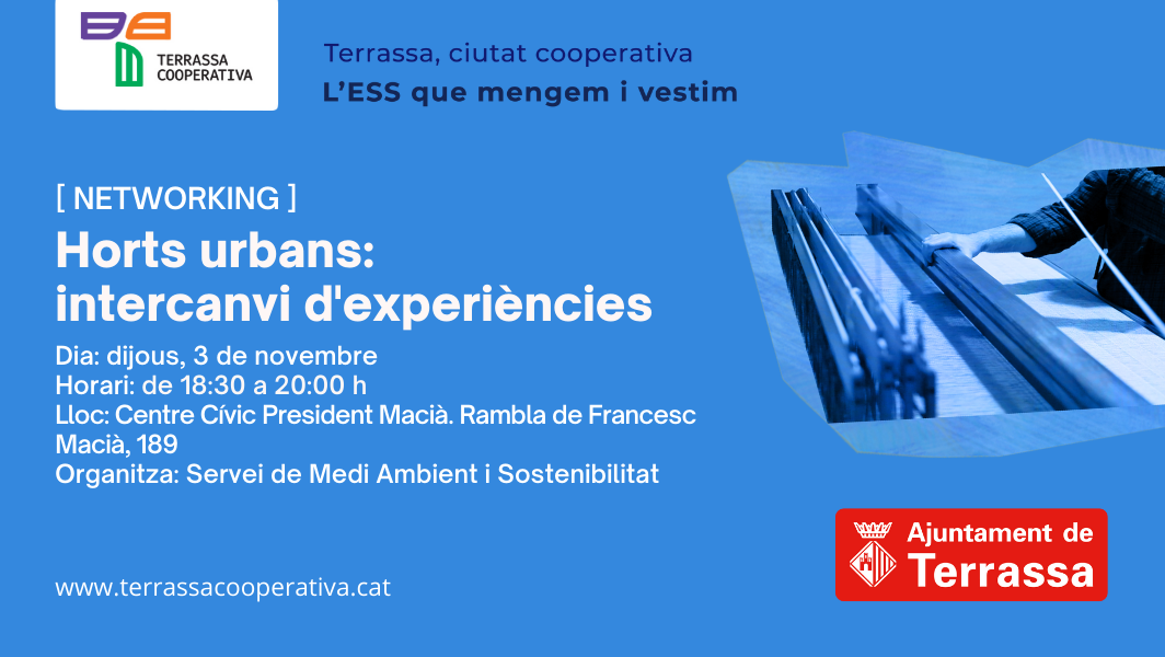 Horts urbans: intercanvi d'experiències