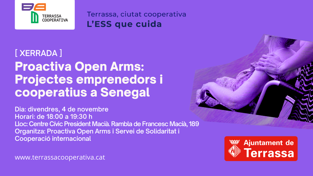 Proactiva Open Arms Projectes emprenedors i cooperatius a Senegal