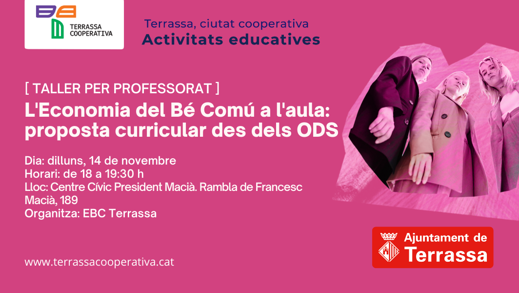 L'Economia del Bé Comú a l'aula_ proposta curricular des dels ODS