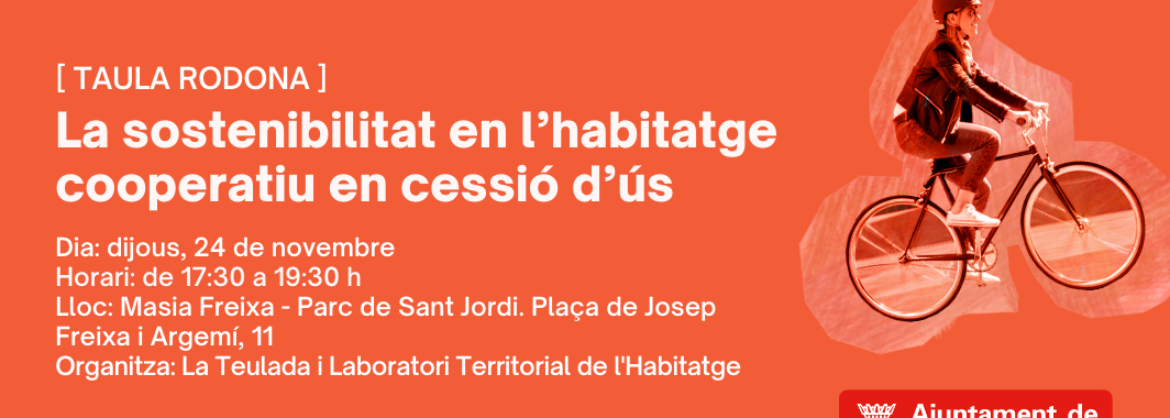 La sostenibilitat a l’habitatge cooperatiu en cessió d’ús